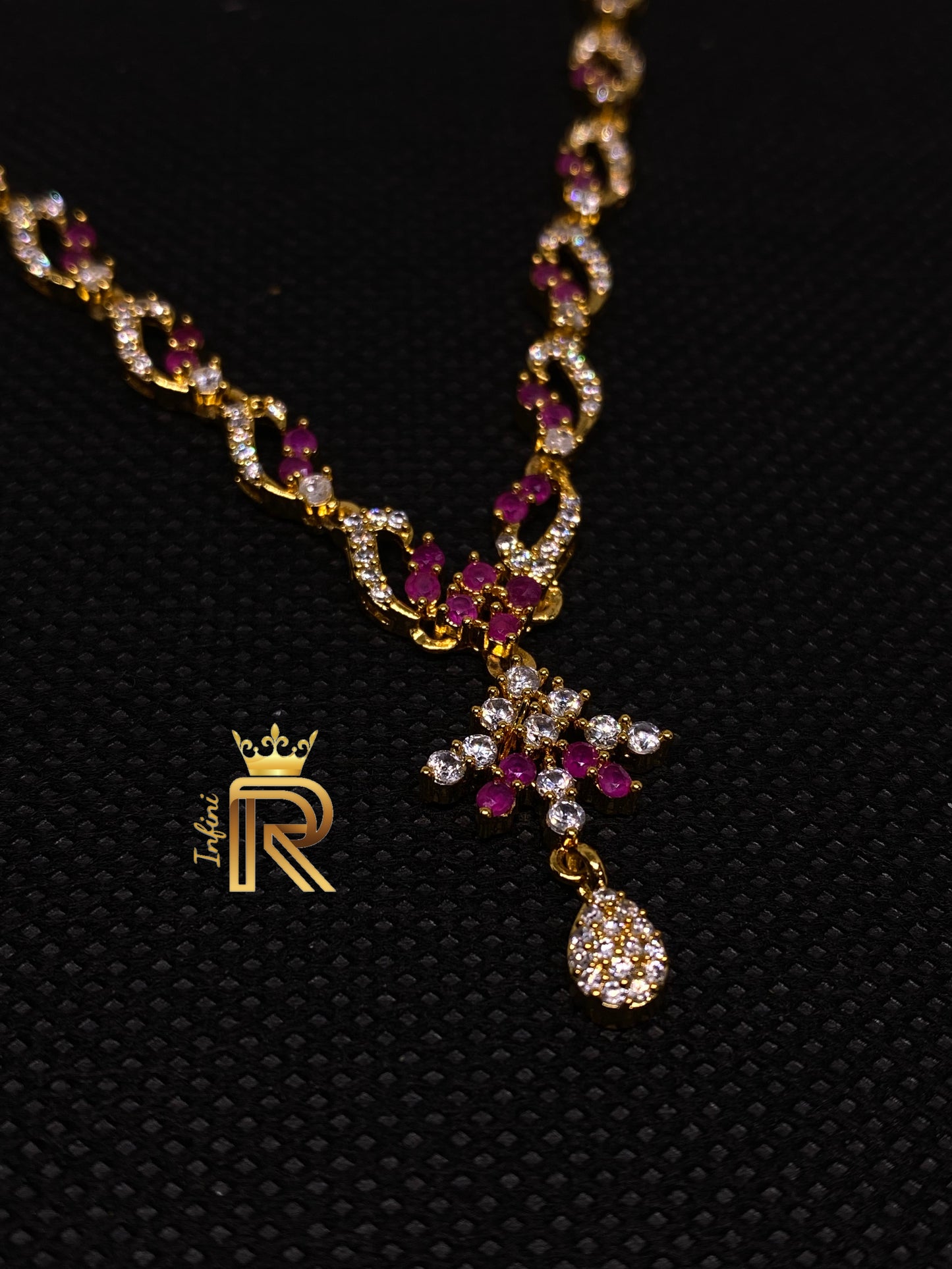 Red and White Diamond design with modern and contemporary design