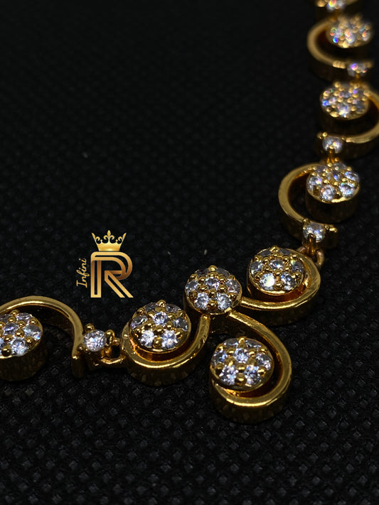 Diamond on a Curly modern design