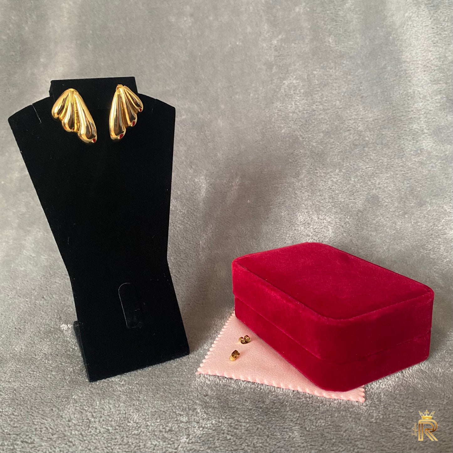 Butterfly style 18K Gold, Rich design, Summer design, Professional, Office style earring, Graduation Gift