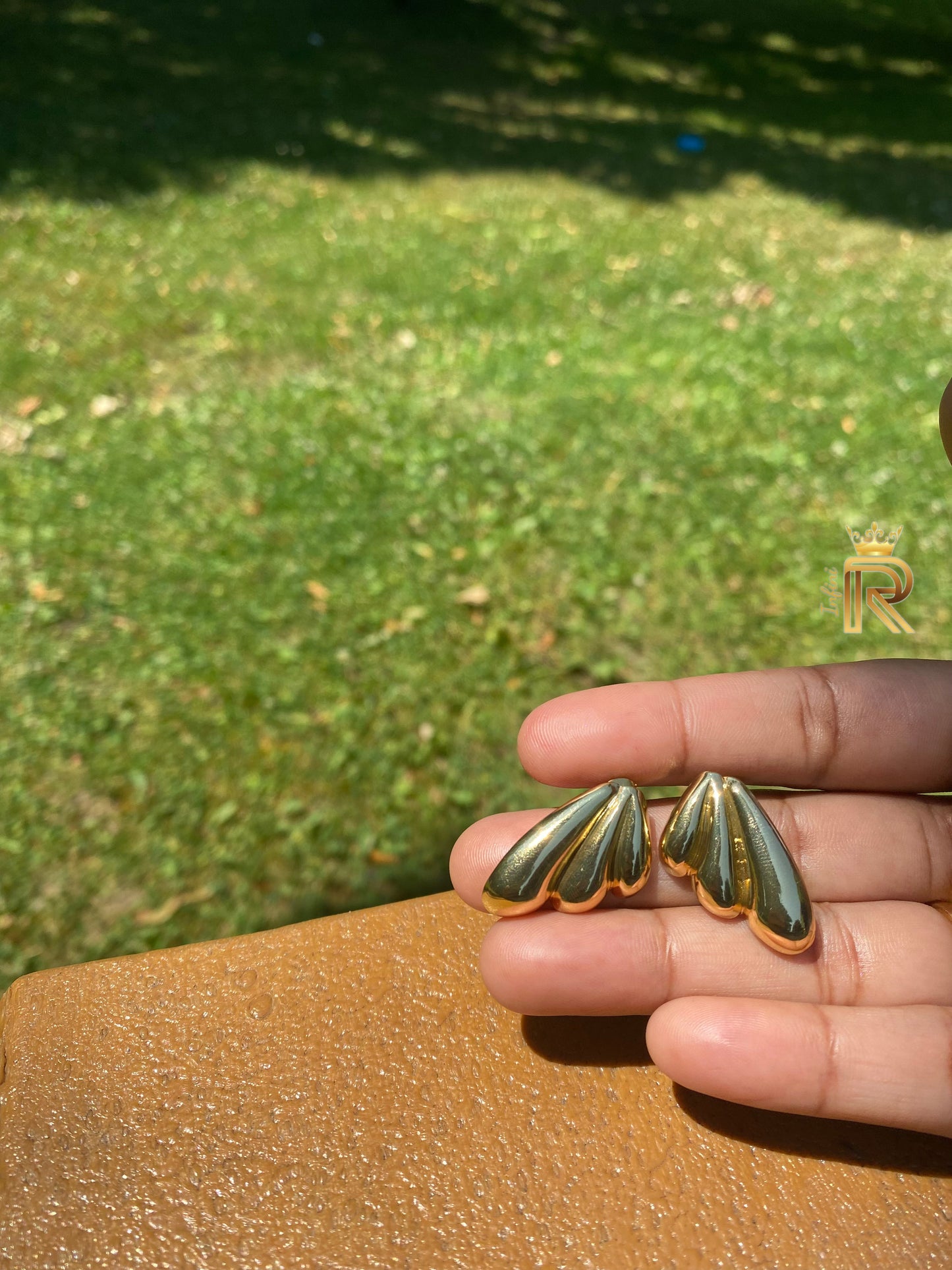Butterfly style 18K Gold, Rich design, Summer design, Professional, Office style earring, Graduation Gift